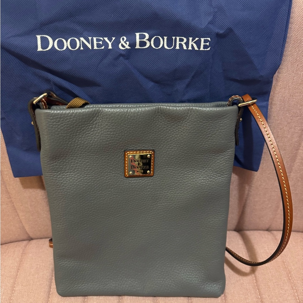 Dooney & Bourke Gray Crossbody Bag